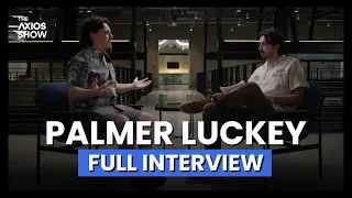 Palmer Luckey talks AI war and Anduril on The Axios Show Full Interview