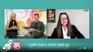 Honey Birdette s BDSM-choking ads eroticising violence against women MTR on Studio 10
