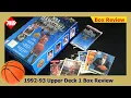1992-93 Upper Deck Basketball Series 1 Box Review