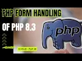 PHP MySQLi for Web Development - PHP form Handling