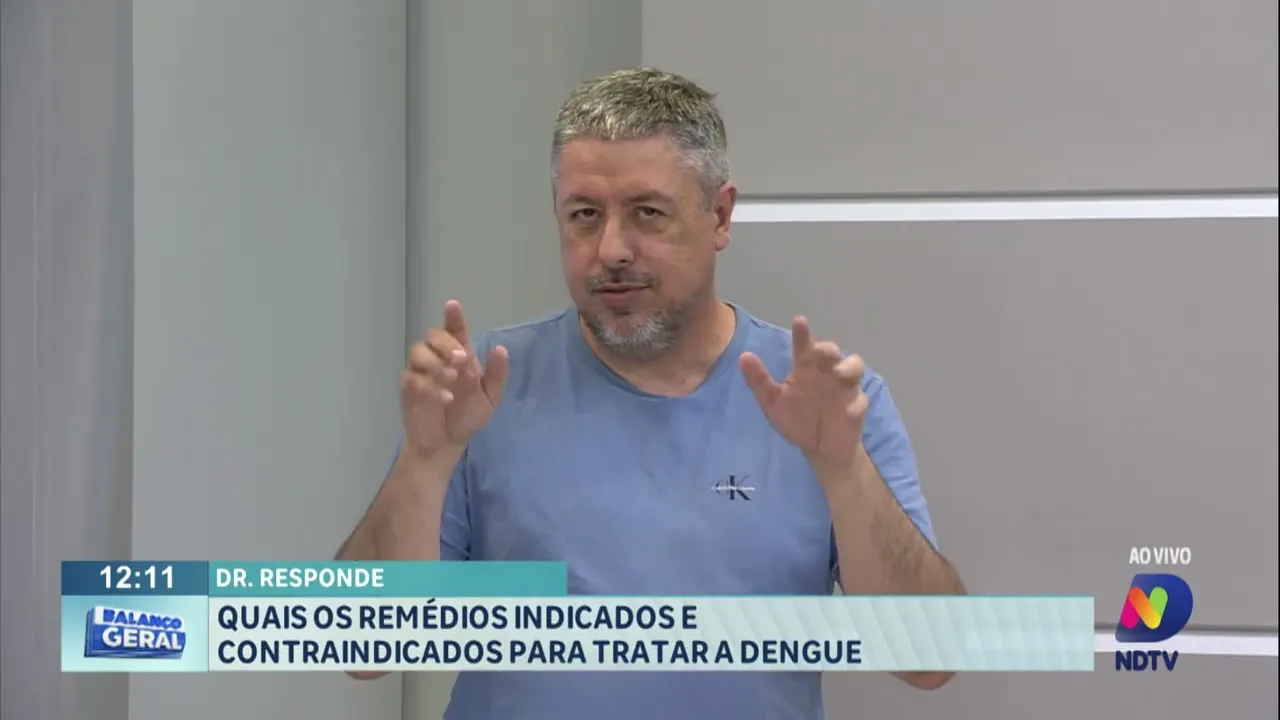 Dr. Responde: quais os remédios indicados e contraindicados para tratar a dengue