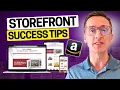 The Right Way to Build an Amazon Storefront That Works Learn from 417k Amazon Seller Reviews