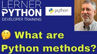 Python for non-programmers lesson 5 Methods