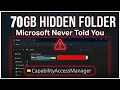 Windows Has a Hidden 70GB Folder Microsoft Never Told You About Fix It Now
