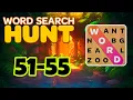 WORD SEARCH HUNT 51 52 53 54 55
