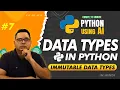 What are Immutable Data Types in Python Hindi Learn Python Using AI Part 7