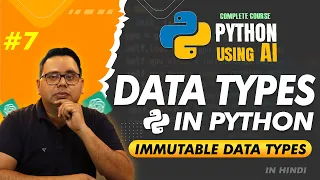What are Immutable Data Types in Python Hindi Learn Python Using AI Part 7