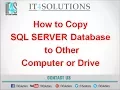 Sql Server Tutorials In - How to copy sql server database to another computer in urdu