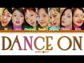 ALICE (앨리스) – DANCE ON Lyrics (Color Coded Han/Rom/Eng)