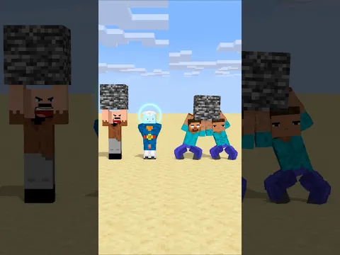 Herobrine And His Friend Have A Secret Plan #friendship #shorts #trending #anime