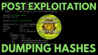 Windows Post Exploitation Dumping Hashes With Mimikatz 