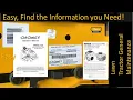 Data Plate Sticker Location Determine Manufacture Year Model Serial Numbers Cub Cadet Tractor