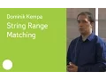 008 String Range Matching - Dominik Kempa