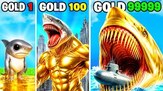 Upgrading to GOLD SHARK In GTA 5!