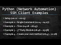 Paramiko SSH Client
