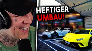Meine HEFTIGE Garage im NEUEN HAUS! 😱 Einblick & Reaktion auf den Umbau | MontanaBlack Reaktion