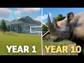 I Built a Thriving Zoo From Scratch Again Keystone Wilds Supercut Part 1