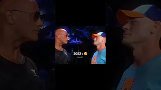 John Cena The Rock Then Vs Now Edit 