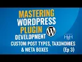 Ep 3 Custom Post Types Taxonomies Meta Boxes Mastering WordPress Plugin Development