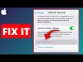 Fix Turn Passcode Off is Not Clickable or Not Available or on iPhone Passcode Option Greyed Out
