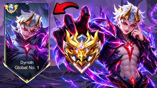 SOLO RANK IS DIFFERENT WHEN YOU MASTER DYRROTH - GLOBAL 1 EXP LANE GUIDE!