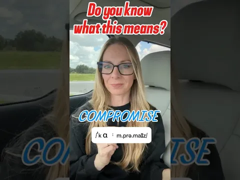 O que significa “compromise” em inglês?