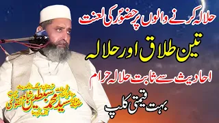 molana syed sabtain shah naqvi topic halala haram halala halal ya haram 2021