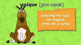 Today's Big Word in "Unique"