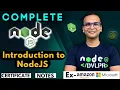 Lecture 1 Introduction to NodeJS NodeJS Complete Course in Hindi Notes Certification