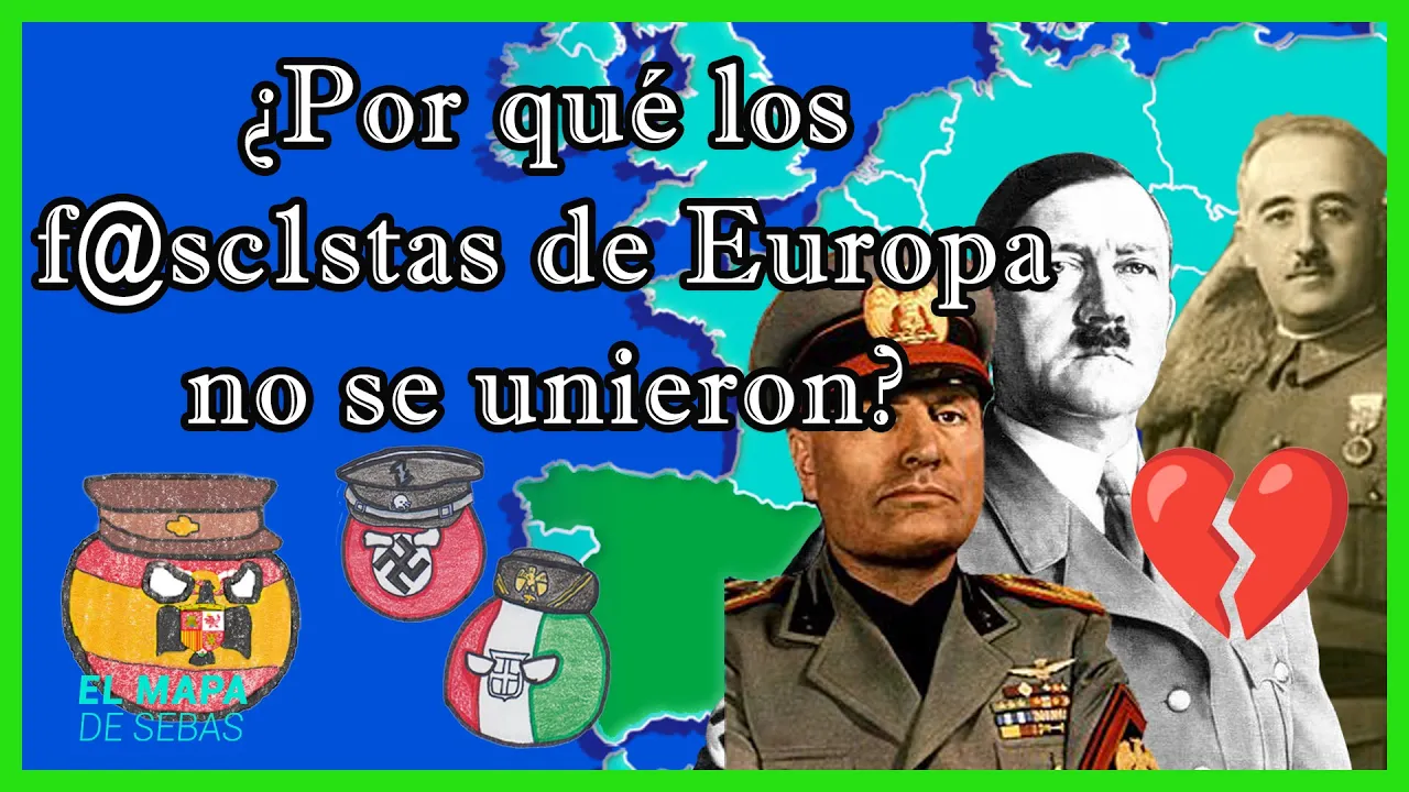🇪🇸¿Por qué ESPAÑA fue NEUTRAL durante la Segunda GUERRA Mundial? 💣 🔥 - El Mapa de Sebas