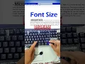 You ve Been Changing Font Size WRONG This Whole Time - Use THIS Shortcut in MS Word