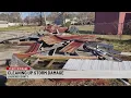 Tornado damage in Laurens Greenwood counties