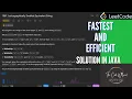 Lexicographically Smallest Equivalent String - LeetCode Solution in Java THE CODE WIZARD