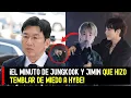 ¡Los ARMYs no lo pueden creer! ¡El minuto de Jungkook y Jimin que hizo temblar de miedo a HYBE! #BTS