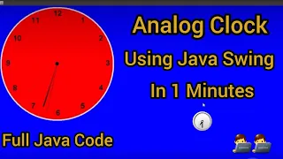 Make Analog Clock Using Java Applet Programming language