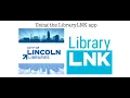 Using the LibraryLNK App