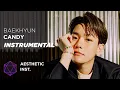 BAEKHYUN - Candy (Official Instrumental)
