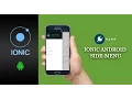 Ionic SideMenu for android