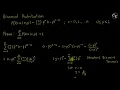 Proof Summation of PMF of Binomial Distribution 1 English