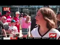 Atlanta News First s Adam Murphy catches up with Braves mascot Blooper