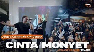 Download Cinta monyet - goliath | angga candra ft ary goliath at giga culinary cianjur MP3