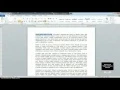 Word 2010 - How to Bold Italics Underline Superscript Subscript Font and Font Size