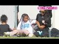 North West Screams In Terror When Almost Bit By A Bug With Mom Kim Kardashian At Saint s Soccer Game