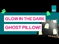 Glow in the dark Ghost cushion tutorial easy DIY using HTV