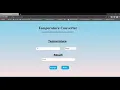 Temperature Converter Task-3 Oasis infobyte