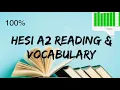 Hesi A2 Reading and Vocabulary Full Review
