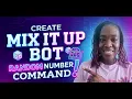 How to create a random number command in Mix It Up Bot