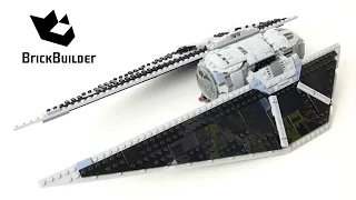 Lego Star Wars 75154 TIE Striker - Lego Speed Build