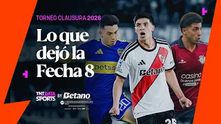 LO QUE DEJÓ LA FECHA 8: empate en el clásico rosarino, ganó River y más | TNT Data Sports by Betano