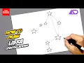 How to draw Libra Constellations